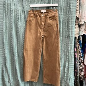 Risen NWOT Brown Jeans